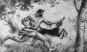 Керинейская лань - Подвиги Геракла