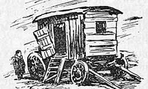 Домик на колесах - Толстой А.Н., картинка