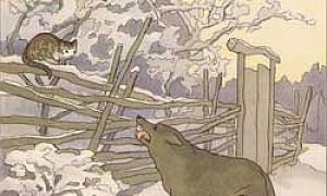 Волк и Кот - Басня Крылова