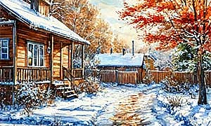 Мама! глянь-ка из окошка - Фет