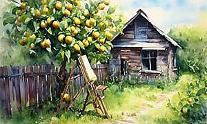 Наш сад - Пришвин