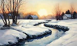Весенние воды - Тютчев