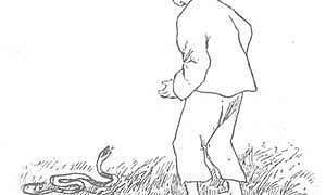 Мальчик и Змея - Басня Крылова