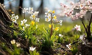 Лесная капель - Пришвин