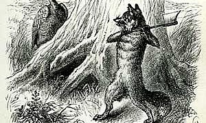 Как Братец Сарыч перехитрил Братца Лиса, картинка