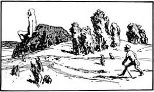 Великан и портной - Гримм, картинка