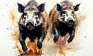 Кабаны - Чарушин