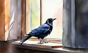 Говорящий грач - Пришвин