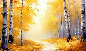 Золотая осень - Пастернак