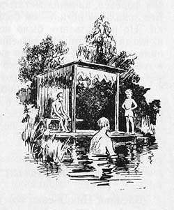 В купальне - Толстой А.Н., картинка