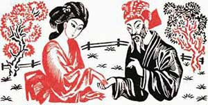 Китайская царица Силинчи (Сказка Толстого Л.Н.), картинка