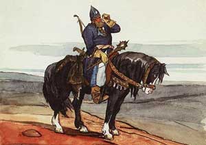 Святогор-богатырь (Сказка Толстого Л.Н.), рисунок