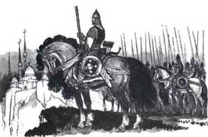 Святогор-богатырь (Сказка Толстого Л.Н.), рисунок