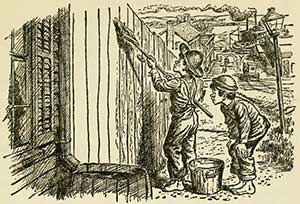 Приключения Тома Сойера - Марк Твен, рис.2 Приключения Тома Сойера - Марк Твен, рис.2